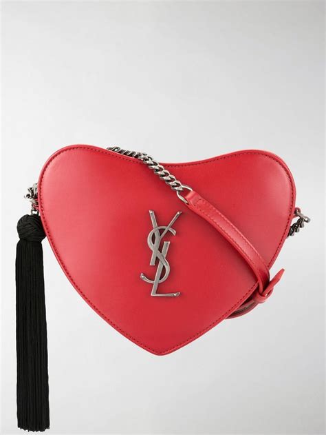 ysl heart bag price|ysl heart bag red.